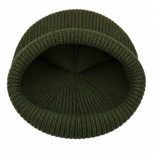 Gorro de punto acanalado acogedor, suave y cálido, con puño elástico, para invierno, actividades al aire libre, uso diario, gorro para clima frío, para adultos. - Product Image 6