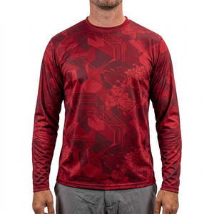 Camisa de Pesca Larga Personalizada Más Vendida, Unisex, Colores y Tallas Personalizables, Mercado Estadounidense, UPF 35, Ropa de Exterior Transpirable, Venta al Por Mayor - Product Image 1