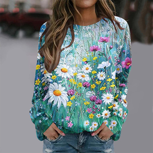 DYNAMO GEARS Sudaderas y Pullovers Oversize para Mujer, Precio Bajo, Mezcla de Algodón 300g, Hombros Caídos - Product Image 3