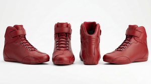 Chaussures de moto haute protection antidérapantes respirantes en cuir, bottes de motard légères, chaussures de sécurité pour la course sur route, pour hommes - Product Image 6