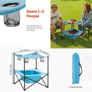 Tavolo da Picnic Leggero e Portatile per Campeggio, Pratico e Facile da Trasportare - Product Image 4