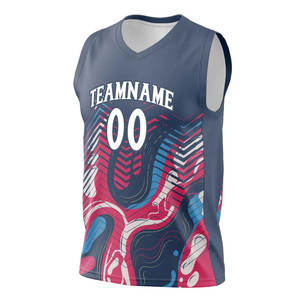 Conjuntos de Camiseta y Pantalones Cortos de Baloncesto Más Vendidos, Uniformes de Baloncesto de Secado Rápido, Servicio OEM, Sublimación Completa Personalizada 2026 - Product Image 4