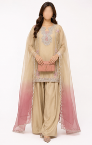 Último Diseño de Traje Punjabi Patiala Bordado, Salwar Dupatta Suave, Conjunto para Mujer para Bodas y Fiestas, Todas las Temporadas, Talla XS - Product Image 1