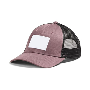 Casquette Trucker Noire Personnalisée en Maille, 6 Panneaux, Ajustable, Unisexe, Décontractée, Printemps-Été, Logo Thermocollé sur Panneau Avant 2027 100% - Product Image 2