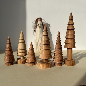 Wooden Christmas <b>Tree</b> Shape Table Decor For Home Office Party Festive Holiday Decoration And Gift Purpose From India - Product Image 2