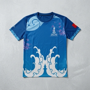 Camiseta Deportiva Personalizada para Día de Carrera, Transpirable, Absorbente de Humedad, Unisex, Manga Corta, Poliéster - Product Image 5