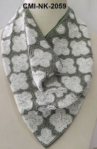 <span class=keywords><strong>Fancy</strong></span> New voan hijab với mặt dây chuyền Rhinestone phụ nữ trang sức Phụ Kiện Vòng cổ đính cườm khăn voan hợp kim Vòng cổ chiếc khăn - Product Image 5