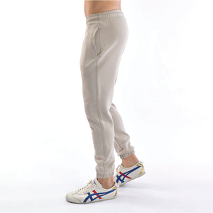 Pantalones Deportivos para Hombre, de Lona, Ecológicos, Ligeros, de Secado Rápido, Transpirables, Lisos, Teñidos, Rectos, de Color Sólido, 100% Algodón, Cintura Media - Product Image 2