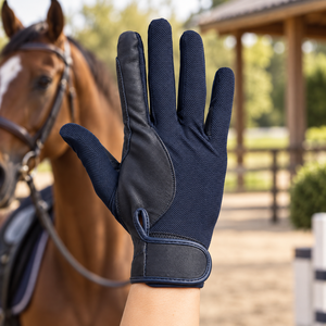 Gants d'équitation personnalisés de haute qualité, faible MOQ, vente chaude, fabriqués au Pakistan avec service OEM ODM, meilleure qualité - Product Image 4