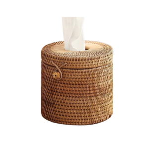 Handmade Vietnam Rattan Shopping <b>Basket</b> Crafted from Natural Rattan for Retail Display and Custom Wholesale Supply - Product Image 5