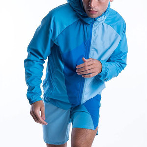 Ensemble de shorts coupe-vent d'hiver pour hommes, grande taille, écologique, réversible, respirant, design uni, tenue décontractée en deux pièces - Product Image 2