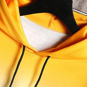 Sweat à capuche de sport pour homme, tissu extensible performant, anti-transpiration, pour la salle de sport et l'entraînement - Product Image 3
