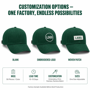 Gorra de Béisbol Estructurada y Ajustada con Parche Tejido Personalizado, Algodón Cepillado, Fabricante OEM, Bordado 3D, Correa con Hebilla Metálica para Hombre - Product Image 1