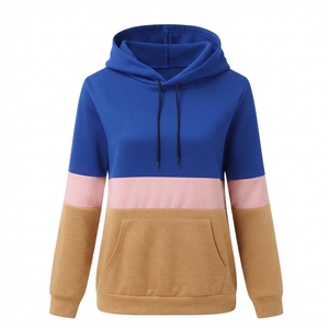 Sudadera con Capucha para Mujer, 100% Algodón Orgánico, Diseño Multicolor, Estilo Casual, con Bolsillo Frontal Ajustable, Alta Calidad - Product Image 1