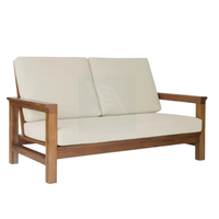 Muebles de sofá de sala Muebles indonesios Muebles de interior Listo para vender Sofás de Interior de madera de teca Precios óptimos