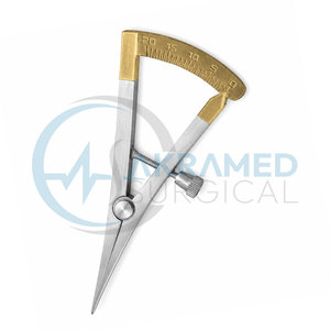 Calibrador de Medición Manual Castroviejo, Instrumento Ortopédico Quirúrgico de Acero Inoxidable, Medidor de Precisión, Herramienta Reutilizable con Certificación CE - Product Image 4