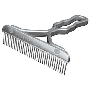 Rastrillo para limpieza de pelo de perros grandes con mango de madera maciza resistente, suministros para el cuidado de mascotas - Product Image 4