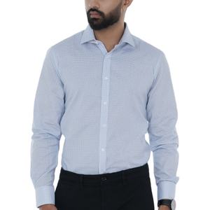 Chemises habillées pour hommes à manches longues, coupe ajustée, décontractées, formelles, boutonnées, 100% coton, respirantes, de haute qualité, confortables - Product Image 3