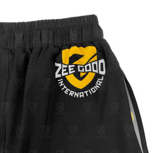 Shorts de combat MMA/Judo unisexe sur mesure, 2-en-1, à panneaux séparés, respirants, en polyester/coton, avec impression de logo personnalisé, haute qualité - Product Image 5