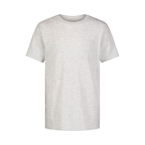 เสื้อยืดผู้ชายพิมพ์โลโก้ตามสั่งขายส่ง ผ้าฝ้าย 100% คอกลม ทรงหลวม บริการ OEM แบบกำหนดเอง เสื้อยืดสีพื้นสำหรับผู้ชาย - Product Image 3