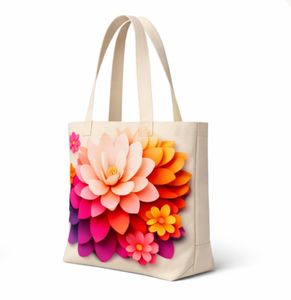 High Quality Custom Printed Logo Personalized Reusable Eco-friendly Double Handles <b>Drawstring</b> Closure Cotton <b>Canvas</b> Tote <b>Bags</b> - Product Image 2