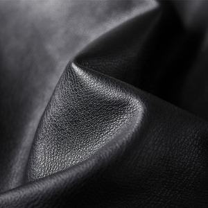 Veste en cuir pour homme à prix de gros, fermeture éclair sur le devant, coupe-vent, en duvet et en cuir - Product Image 6