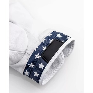 Gants de golf pour hommes de haute qualité en cuir véritable Cabretta respirant et anti-humidité avec fermeture éclair, polybag toutes sports - Product Image 2