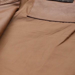 Cheap Price Comfortable Vintage Style Leather <b>Jacket</b> Premium Quality Cowhide Original 100% Genuine Leather Linen Lining for Men - Product Image 4