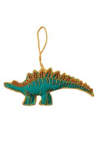 Llavero y accesorio para bolso con diseño de plátano, bordado con cuentas de colores amarillo y blanco, de la India. - Product Image 5