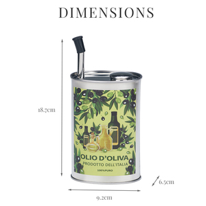 [Holar] Aceitera de Acero Inoxidable de Estilo Europeo, Fabricada en Taiwán, de 500cc y Forma Ovalada, para Aceite de Oliva - Product Image 3