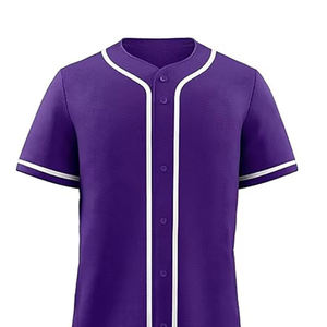 Camiseta Deportiva para Hombre, Estilo Béisbol, con Cierre Frontal de 6 Botones, para Uso Diario, Inspirada en EE. UU. - Product Image 5