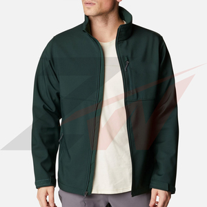 Veste softshell coupe-vent personnalisée avec logo sur le devant, haute qualité, votre propre design, veste softshell d'hiver - Product Image 4