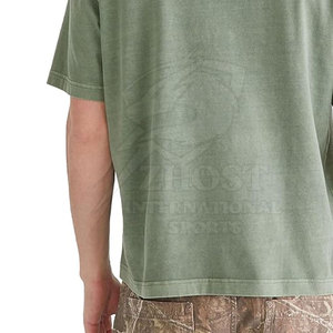 เสื้อยืดแฟชั่นพรีเมียมทรงบ็อกซี่สำหรับผู้ชายรุ่นใหม่ล่าสุด พร้อมความสบายแบบโอเวอร์ไซส์ ปักลายตามสั่ง และบริการจัดหาเสื้อผ้าระดับมืออาชีพ - Product Image 6