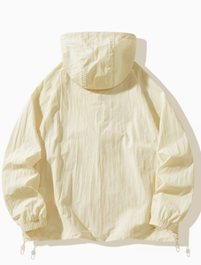 Ensemble décontracté 2 pièces à capuche pour femme, couleur unie, en polyester tricoté, short respirant, coupe ample, tenue d'été, longueur genou - Product Image 6