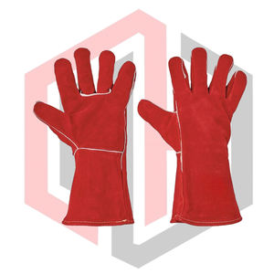 Gants de sécurité ignifuges en fibre de carbone Para-Aramide de 7 mm d'épaisseur pour soudage à chaud rouge, TIG, MIG, Stick, pour pompiers - Product Image 1