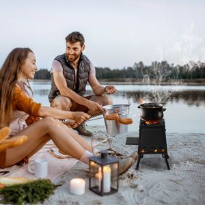 Camping Wood Stove 36*36*46.5cm Premium Accessory for Outdoor Adventures - Product Image 6