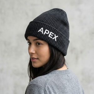 Gorro de Punto Negro para Hombre, Gorro de Invierno con Puño, Unisex, Estilo Urbano, Gorro Tipo Skull, Logotipo Personalizado, Accesorio de Moda al por Mayor - Product Image 3