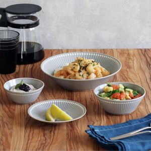 ชามก๋วยเตี๋ยวพอร์ซเลน Mino Ware ขนาด 160 มล. ผลิตในญี่ปุ่น สำหรับโฟ อะโอด้ง และเสิร์ฟอาหาร - Product Image 5
