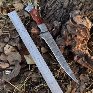 Cuchillo de Filetear Moderno, Hecho a Mano, Ecológico, Apto para Lavavajillas, Ambidiestro, Forjado, de 8-9.9 Pulgadas, Acero de Damasco, Mango de Madera, 2.0 mm - Product Image 5