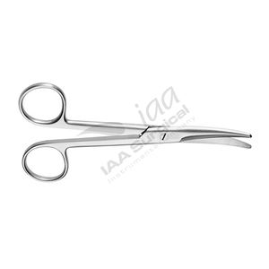 Instrumentos Quirúrgicos Médicos de Acero Inoxidable, Tijeras Metzembaum Rectas y Curvas, Ligeras, Manuales, con Certificación CE - Product Image 4