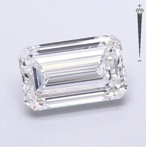 Diamante Cultivado en Laboratorio con Certificación IGI, Corte Esmeralda de 3.03 CT, Color D, Claridad VVS1, CVD LG 783626216 ROYAL GEMS para Joyería - Product Image 3