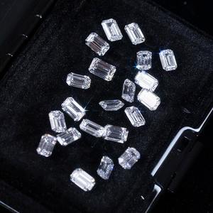 Diamantes sintéticos sueltos de corte brillante redondo, cultivados en laboratorio mediante HPHT, de 0.8 mm a 3.2 mm, color blanco, claridad VVS VS, para joyería. - Product Image 1