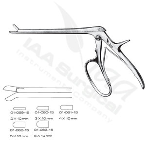 Rongeurs Kerrison Ferris Smith de haute qualité certifiés CE - Instrument de neurochirurgie en acier inoxydable - Product Image 5