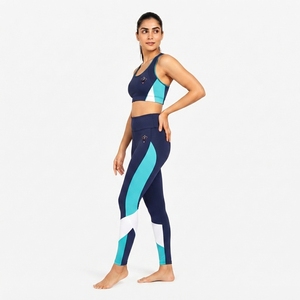 High Waist <b>Leggings</b> Breathable Fitness Activewear Wear Women <b>Yoga</b> Set Comfortable Workout Clothing Stretch Sports Top - Product Image 6