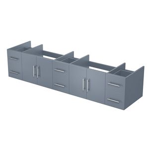 Dark Grey 84 In. Wide Double Bath <b>Vanity</b> 22 In. Deep <b>Bathroom</b> <b>Vanities</b> - Product Image 4