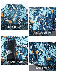 เสื้อทรงโอเวอร์ไซส์ทันสมัย พิมพ์ลาย ระบายอากาศได้ดี เสื้อเชิ้ตพื้นฐานลำลอง คอวี แขนสั้น ผ้าถัก เสื้อผู้ชายไซส์ใหญ่ - Product Image 3