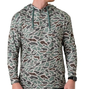 Men's <b>Leopard</b> Camouflage <b>Print</b> Hooded Long Sleeve Pullover Knitted Sweatshirts <b>Leopard</b> Pattern Sublimated Camouflaged <b>Hoodies</b> - Product Image 2