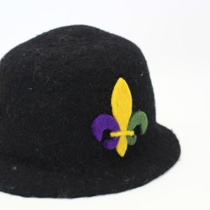 Chapeau Bob en Feutre de Laine Solide Fait Main Personnalisé avec Broderie Manuelle et Stratification Sans Couture pour Adultes - Quatre Saisons Extérieur - Product Image 5