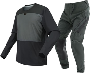 Combinaison de motocross personnalisée haute performance, ensemble respirant de maillot et pantalon de course moto, équipement de motocross premium, vente en gros OEM - Product Image 3