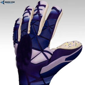 Gants de gardien de but pour adultes et jeunes, avec paume en latex à forte adhérence, pour l'entraînement et les matchs - Product Image 2
